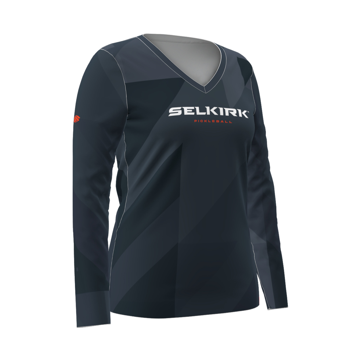 Women's Symmetrix Long Sleeve V-Neck Tee Navy / XS