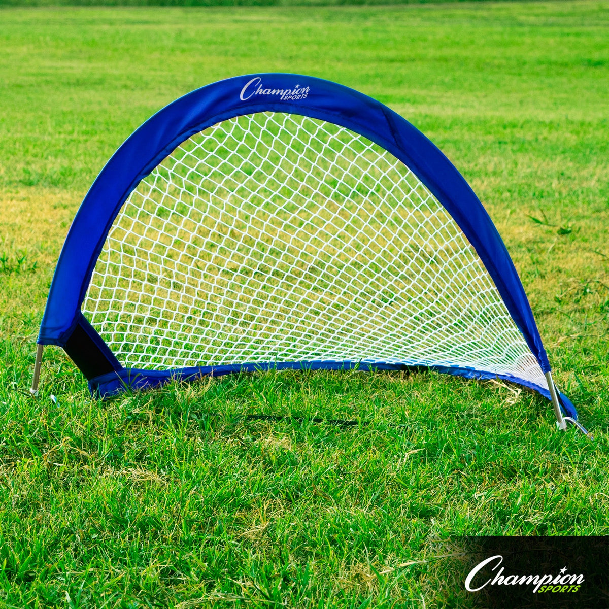 Champion Sports Extreme Soccer Pop-Up Half Moon Goals, Pair - Alternate View 10