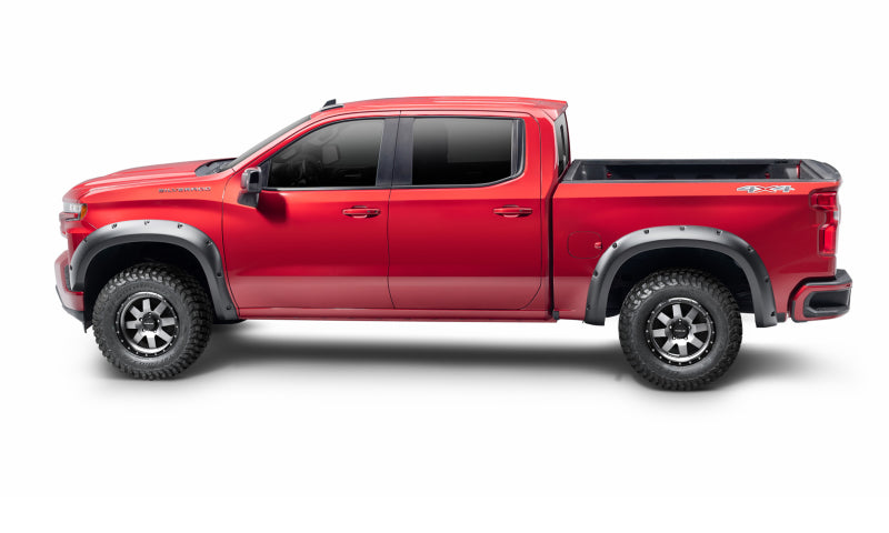Bushwacker 19-21 Chevrolet Silverado 1500 Forge Style Flares 4pc - Black - View 6
