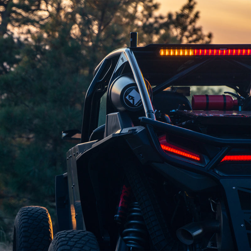 Rigid Industries 28in Chase Light Bar Universal - Rear Facing 27 Mode 5 Color LED Light Bar - View 13