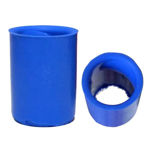 Vise Silicone Semi P/O Grip Insert Blue