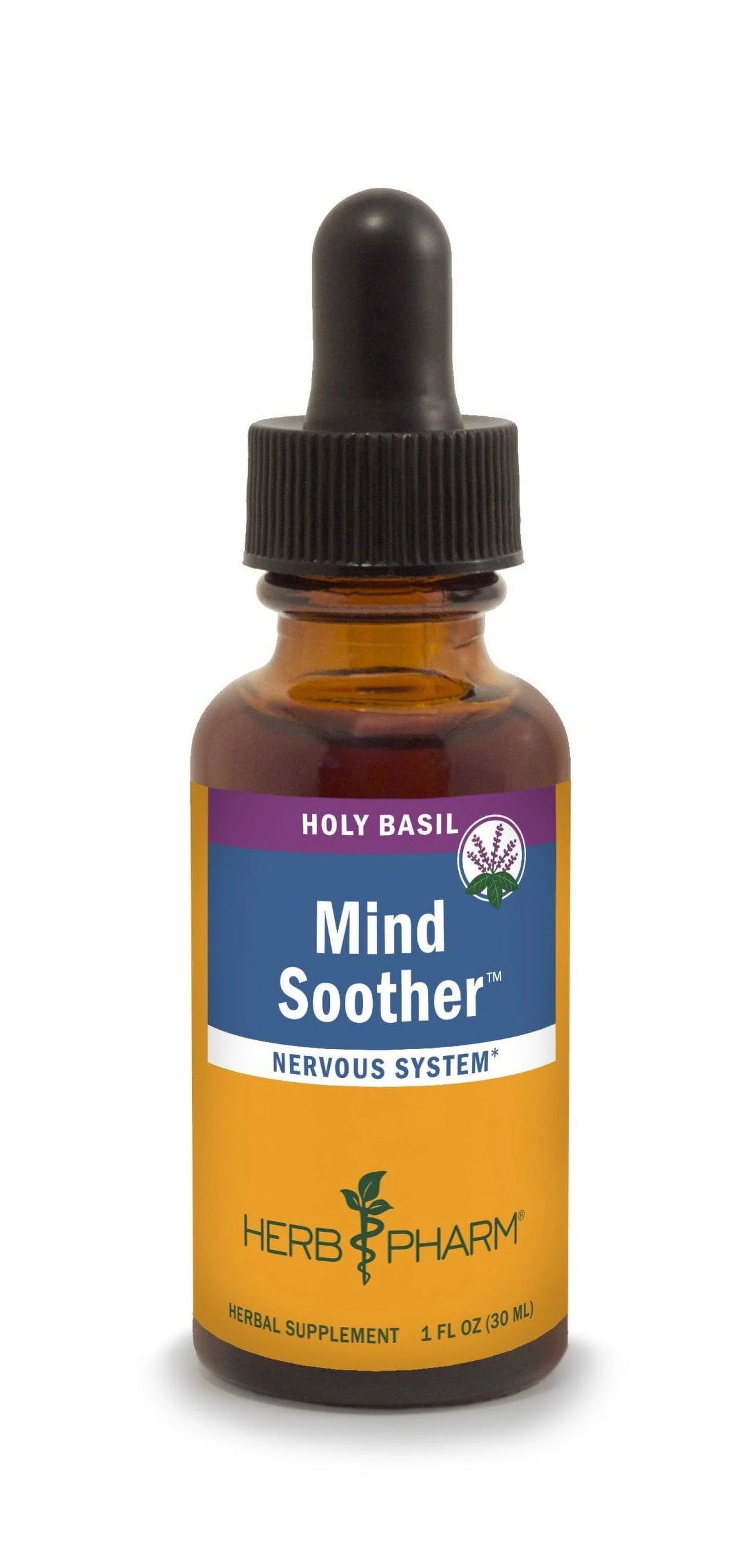 Herb Pharm Mind Soother Holy Basil, 1 fl oz