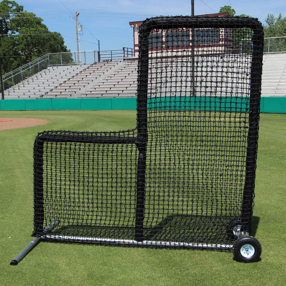 Cimarron 7x7 #84 Premier L-Net and Frame with Wheels - Front View