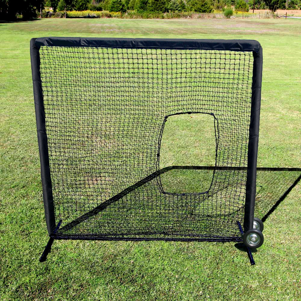 Cimarron 7x7 #42 Softball Net and Frame - Front View