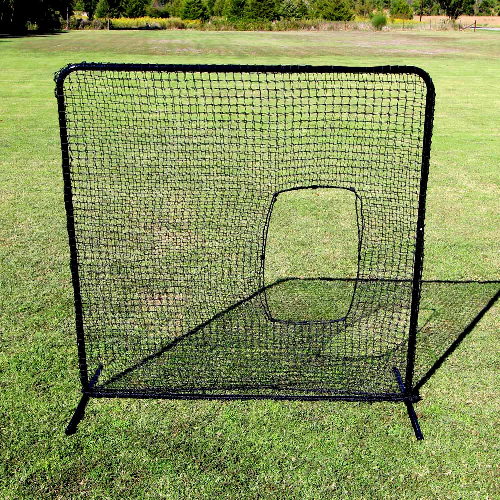 Cimarron 7x7 #42 Softball Net and Frame with Padding - Alternate View 3