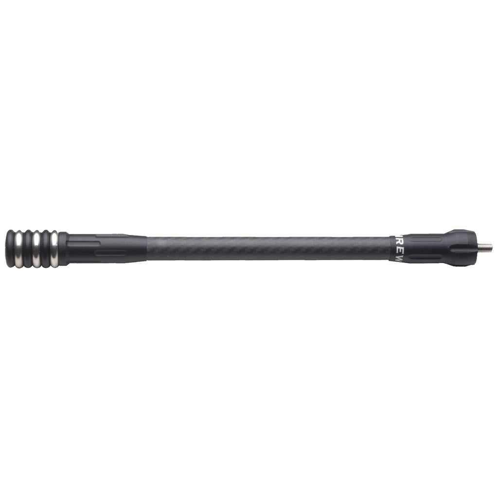 Shrewd Archery Shrewd Onyx Stabilizer in Black 12 in. - Front View
