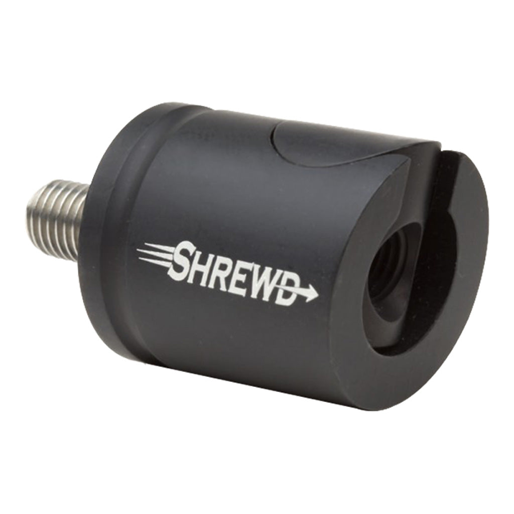 Shrewd Archery Shrewd Quick Disconnect in Matte Black 8 Degree - Front View