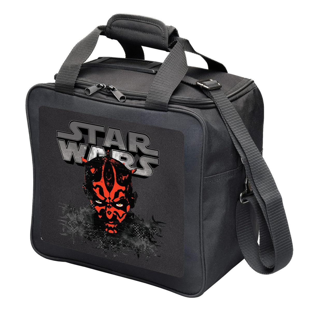 KR Strikeforce Star Wars Bowling Ball Tote Bag with Inside Shoe Storage and Side Accessory Pocket (Darth Maul) - view 2