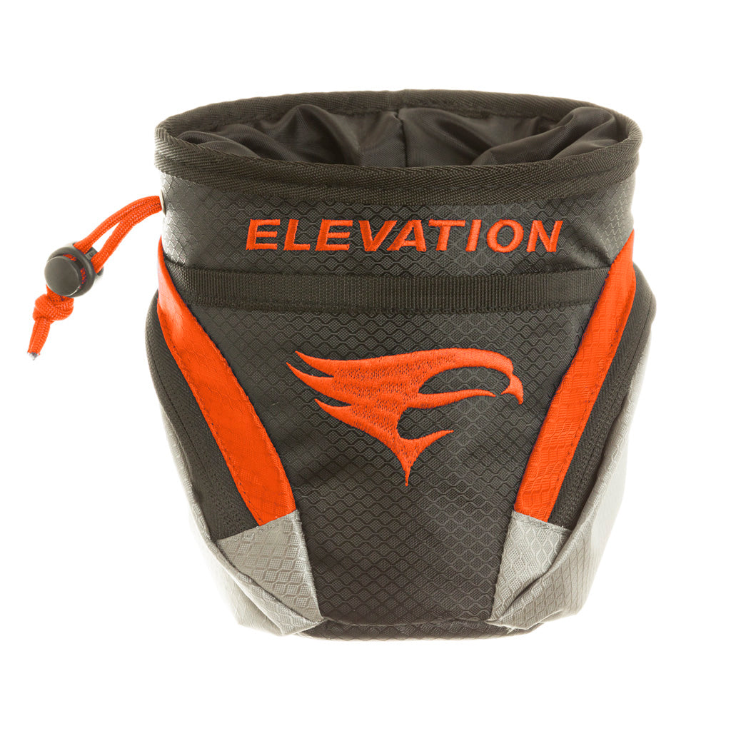 Elevation Core Release Pouch in Orange/Black - Front View