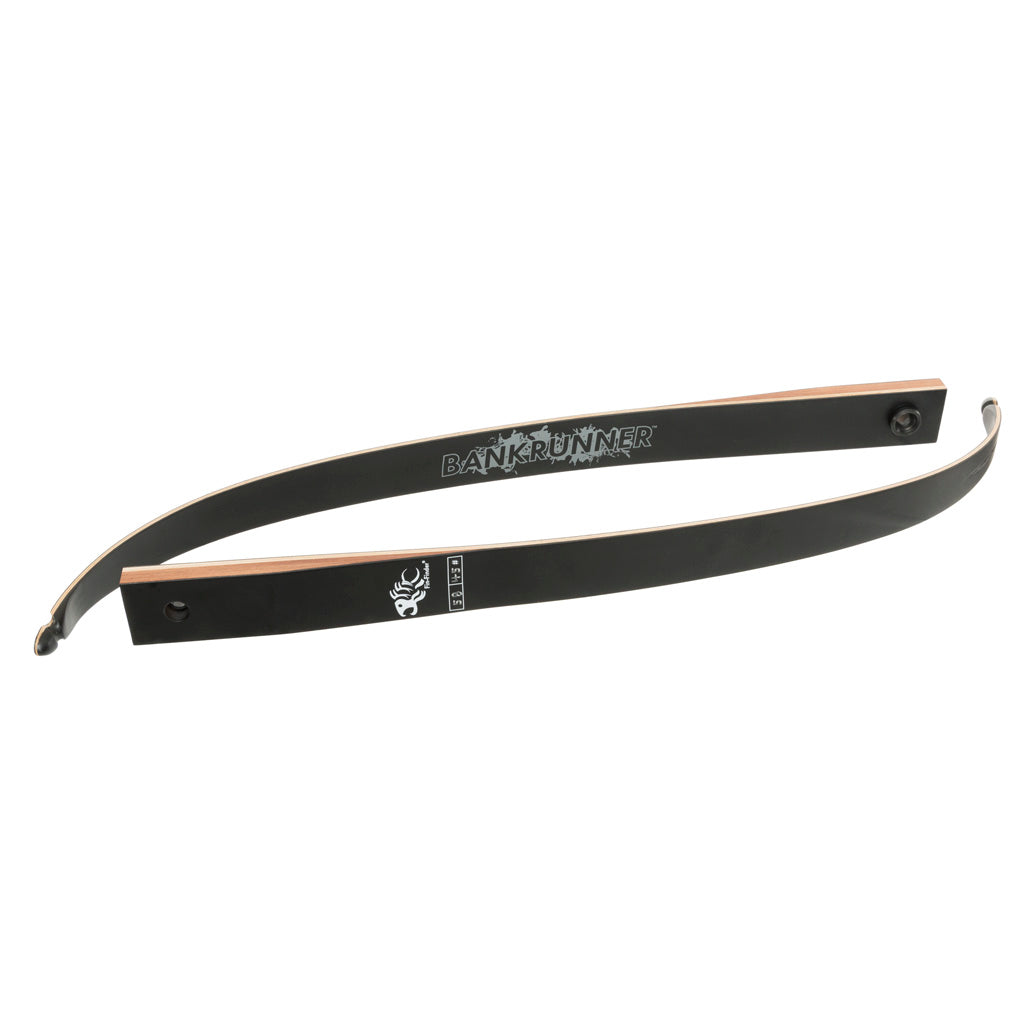 Fin-Finder Fin Finder Bank Runner Recurve Limbs in 58 in. 45 lbs. - Front View