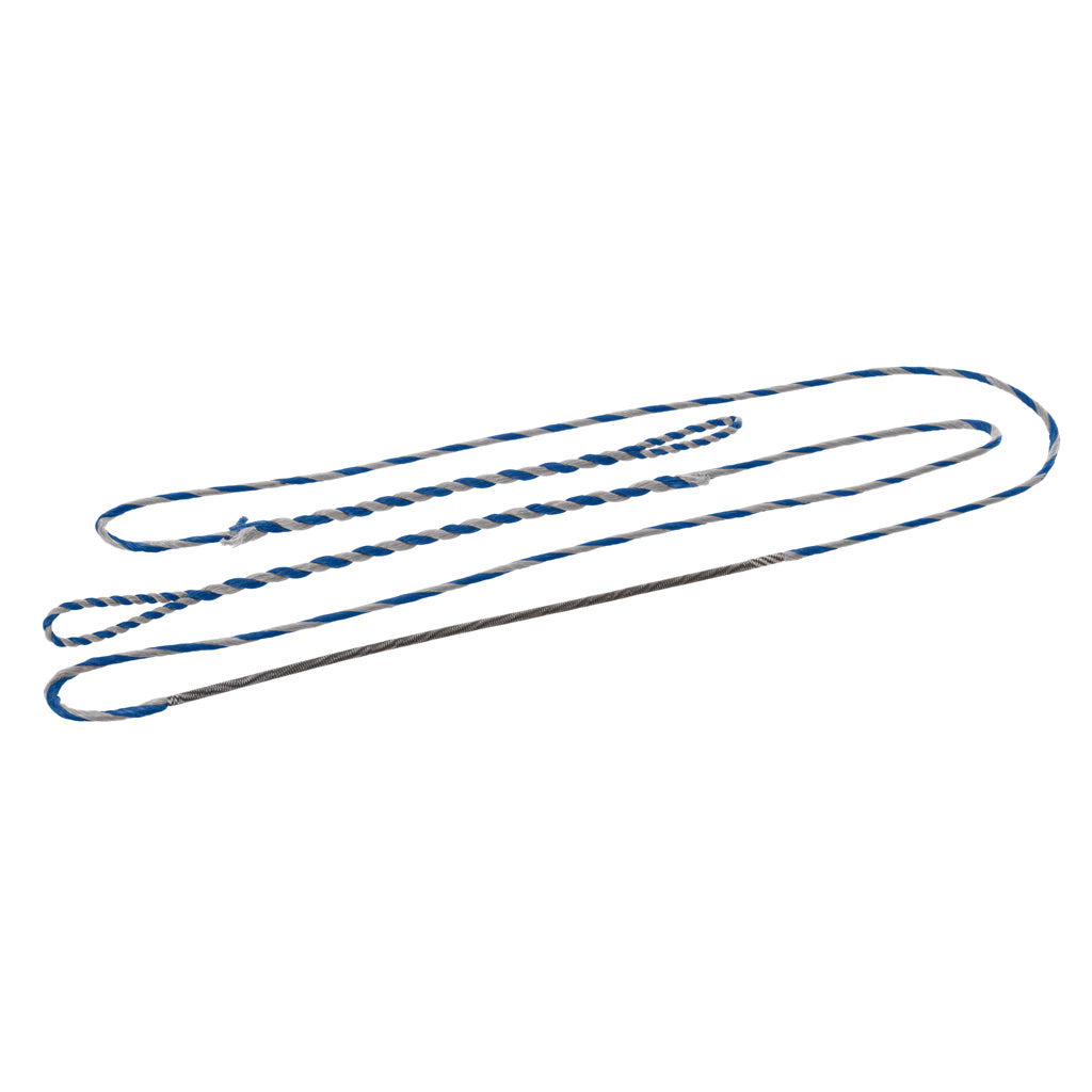 October Mountain Flemish String in Blue/Silver D97 58 in. AMO - Front View