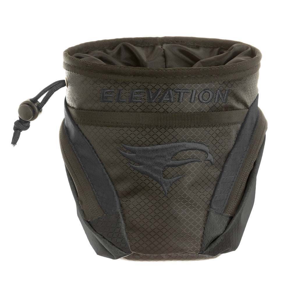 Elevation Core Release Pouch in Black - Front View
