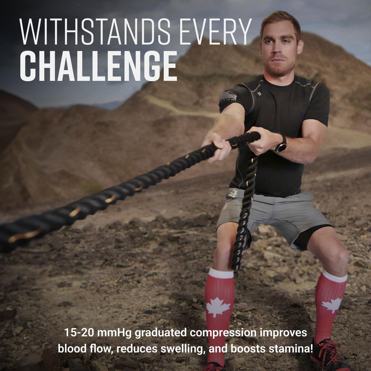 Tall Compression Socks (Canada) - View 3