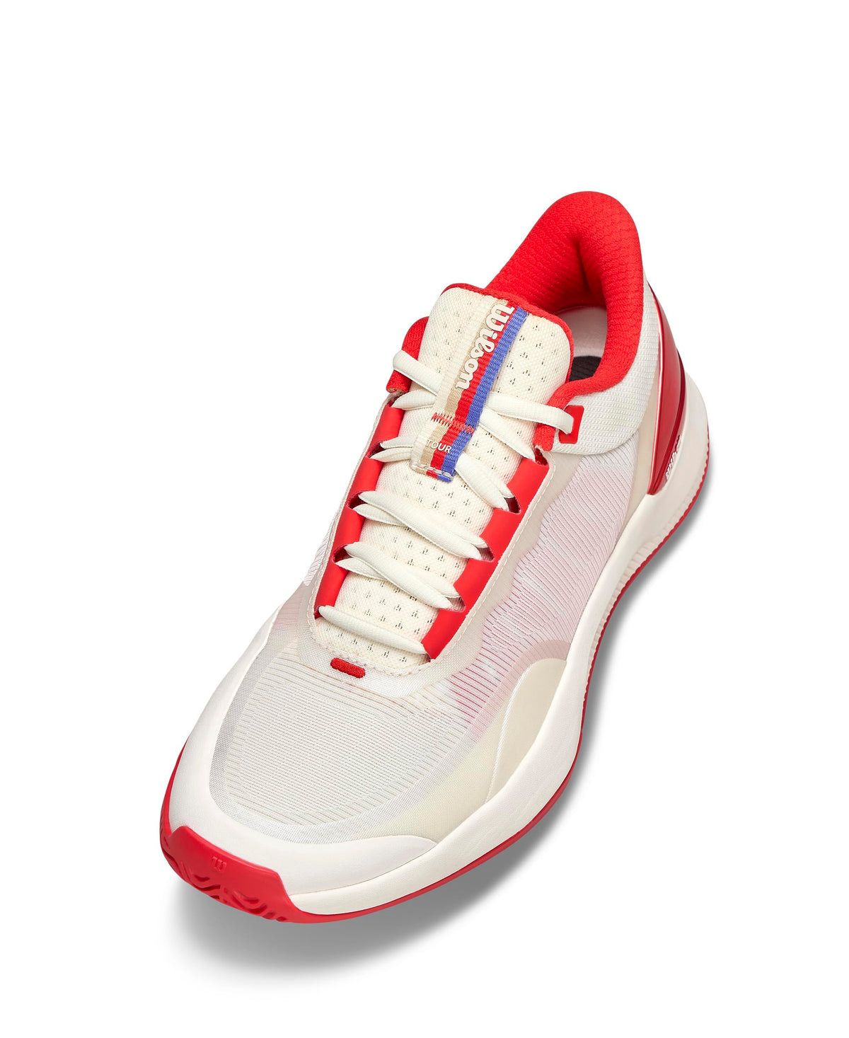 Wilson Intrigue Tour US Open Womens Tennis Shoes, Tofu/Infrared - alternate view 2