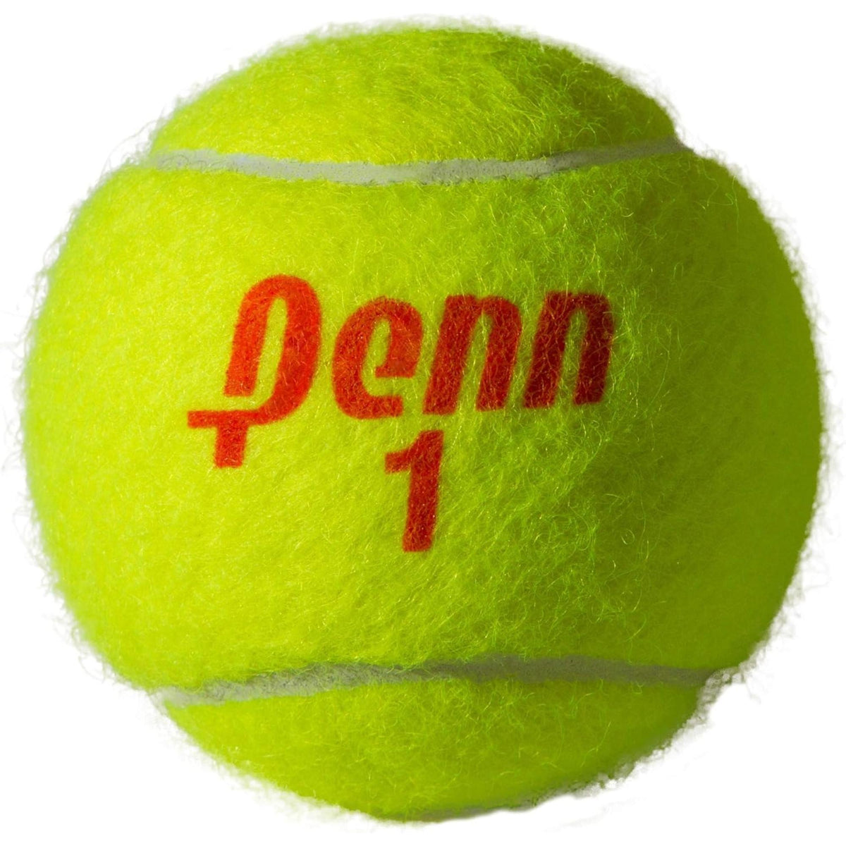 Can of tennis balls with labeled packaging and sealed lid.