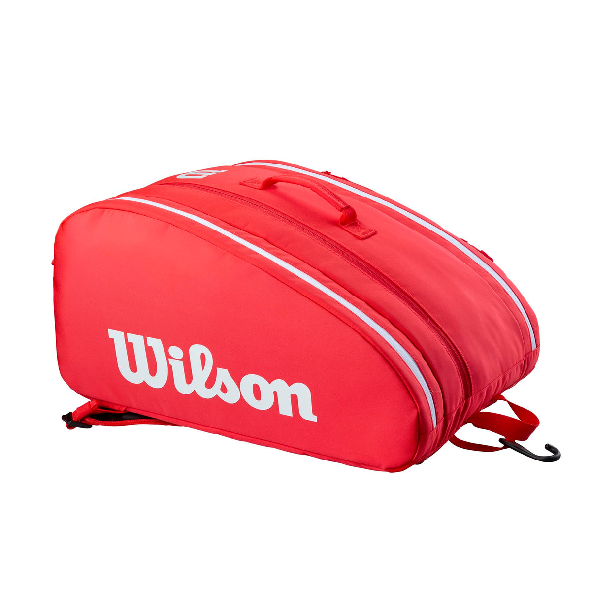 Wilson Super Tour Pickleball Backpack, Red - view 1