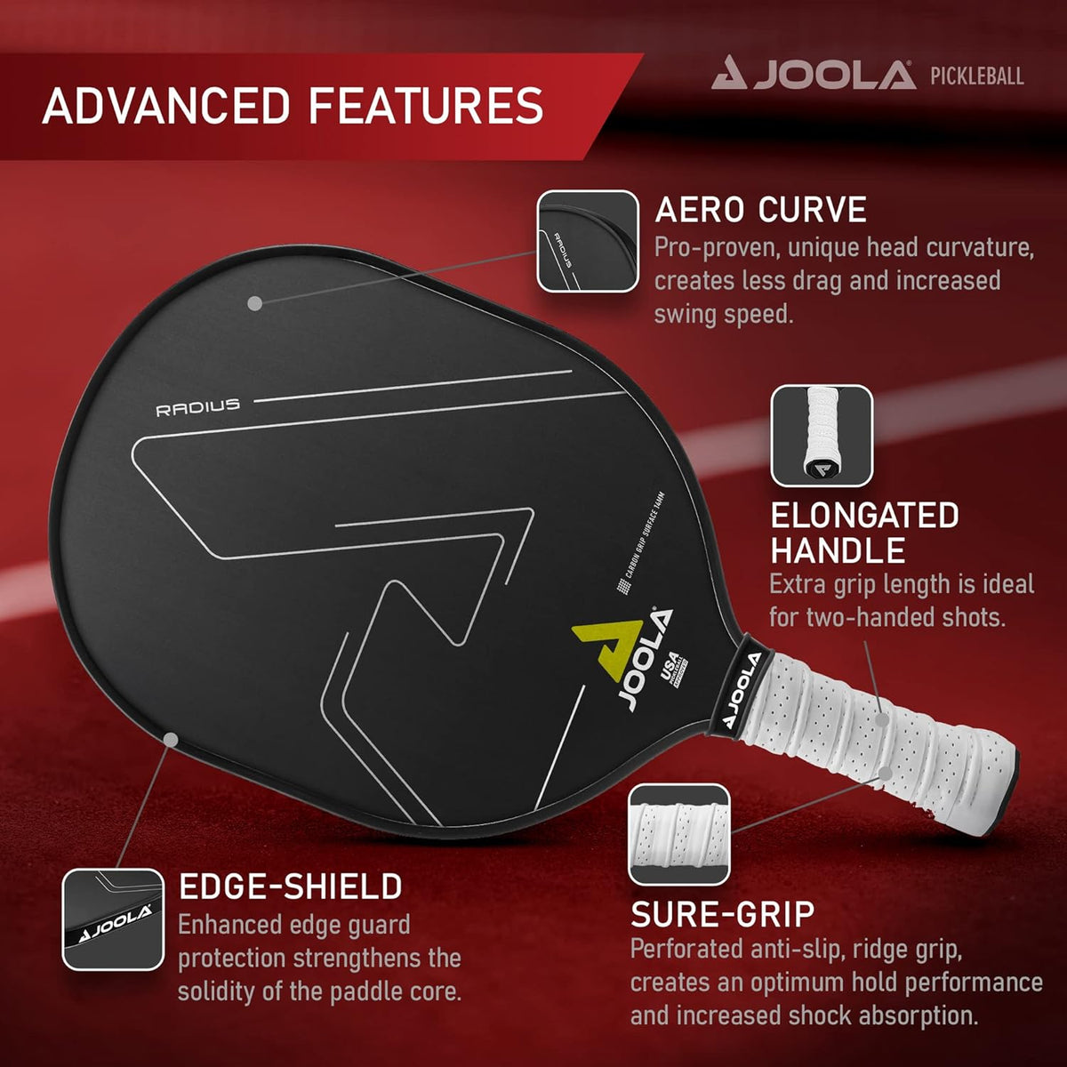 JOOLA Radius CGS 14 Pickleball Paddle product image