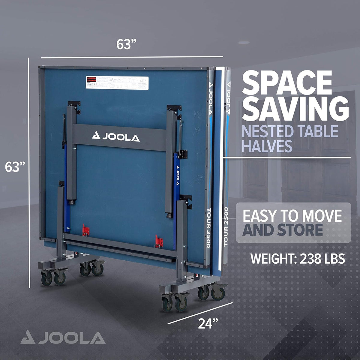 JOOLA Tour 2500 Table Tennis Table (25mm) product image