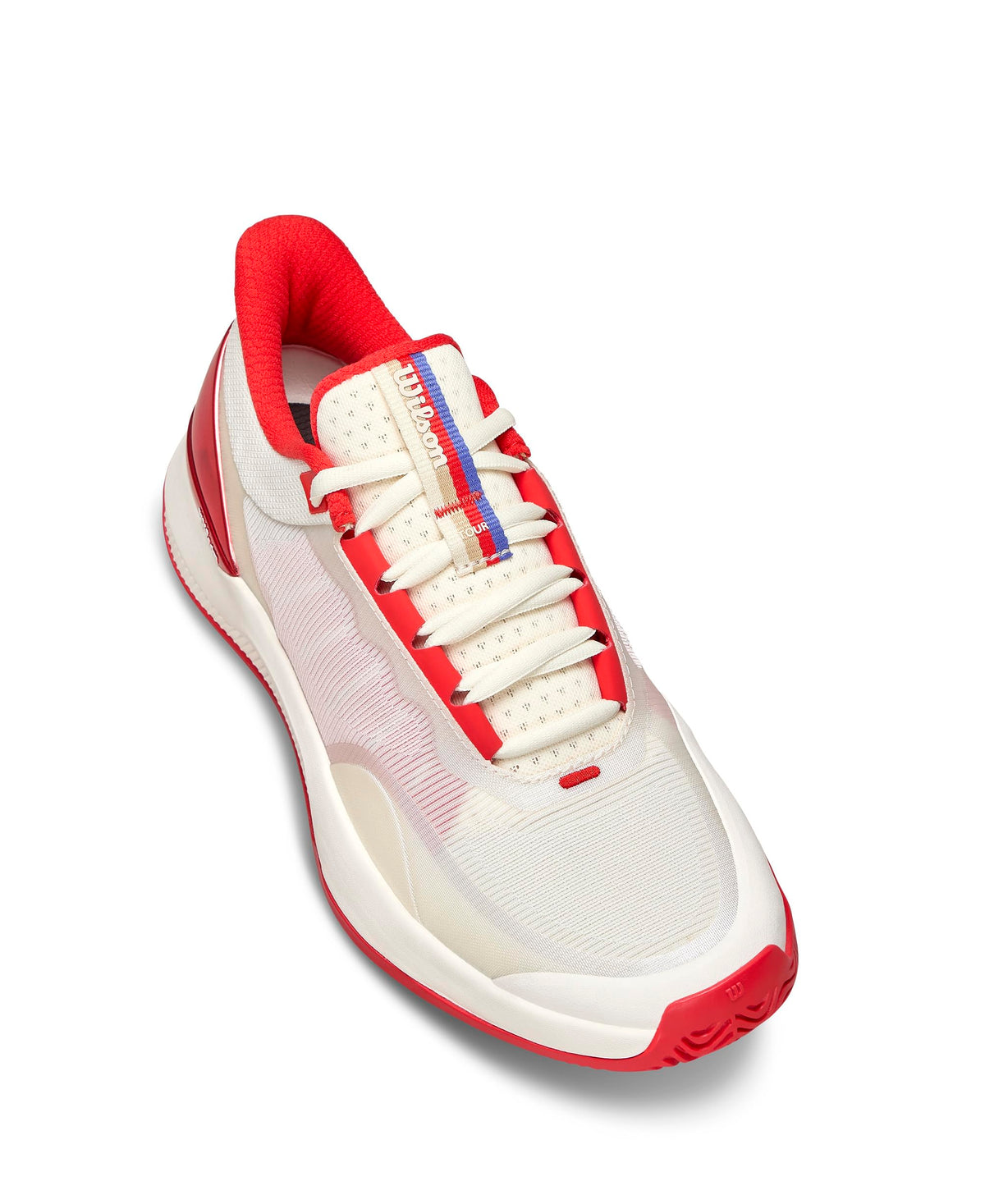 Wilson Intrigue Tour US Open Womens Tennis Shoes, Tofu/Infrared - alternate view 5