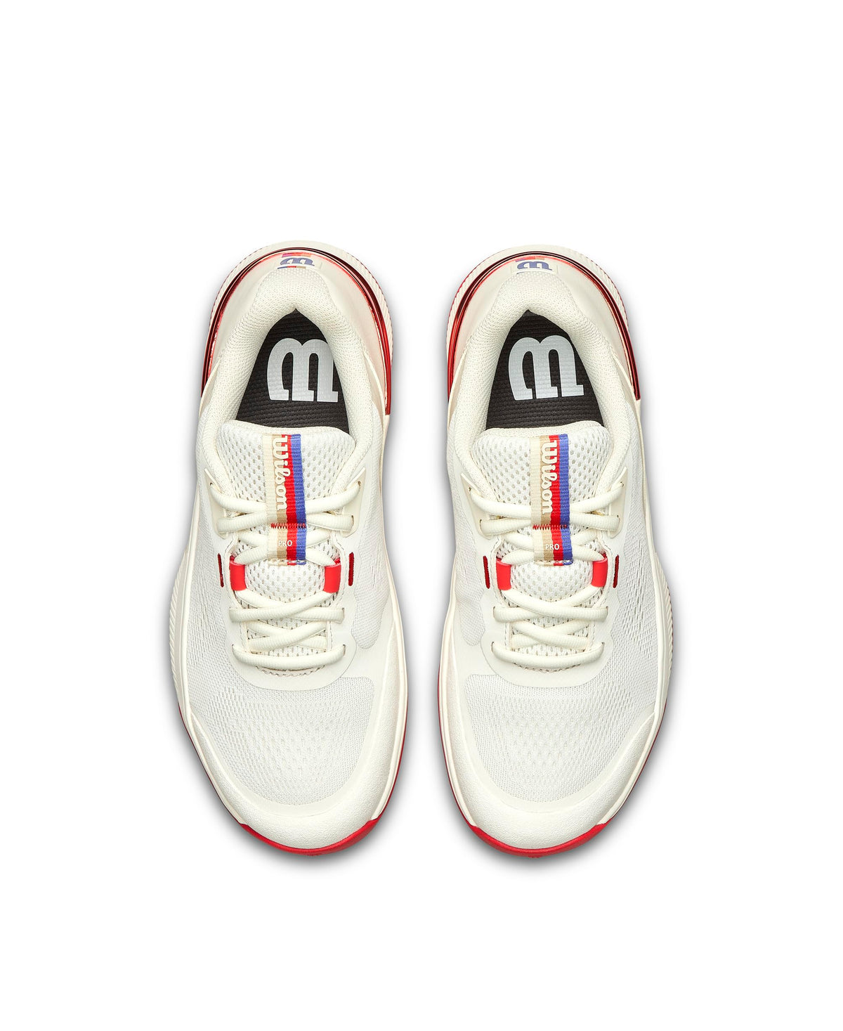 Wilson Intrigue Pro Womens Tennis Shoes, Tofu/Infrared - alternate view 6