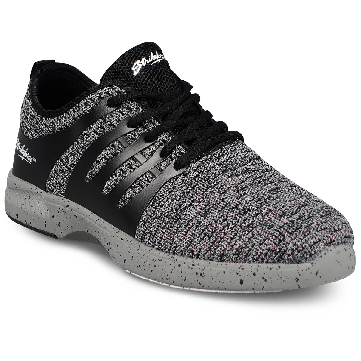 KR Strikeforce Commander Mens Bowling Shoe a Stylish Design and Lightweight Performance Combined in The Commander Bowling Shoes. Charcoal - view 3