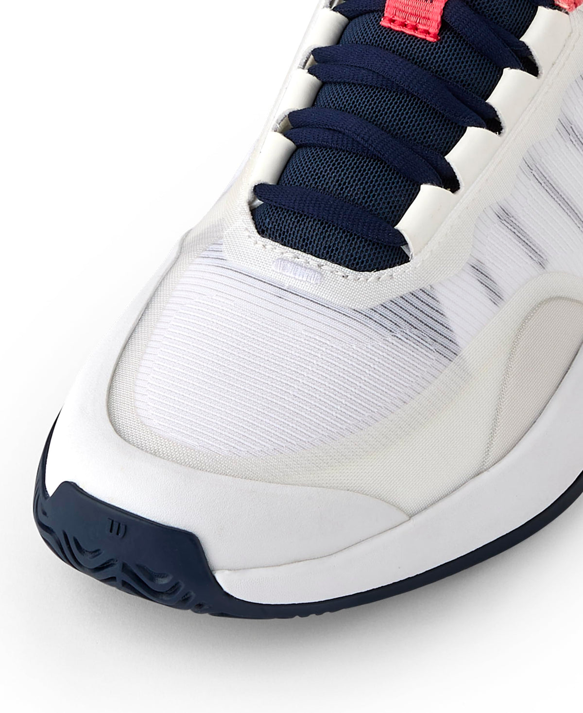 Wilson Intrigue Tour Womens Tennis Shoes, White/Navy Blazer/Dubarry - alternate view 3