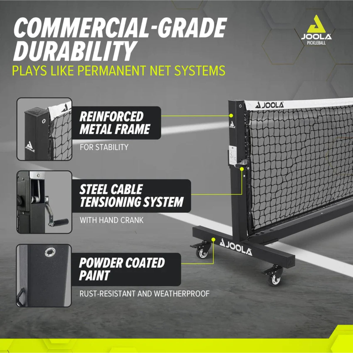 JOOLA Pro Pickleball Net (C)