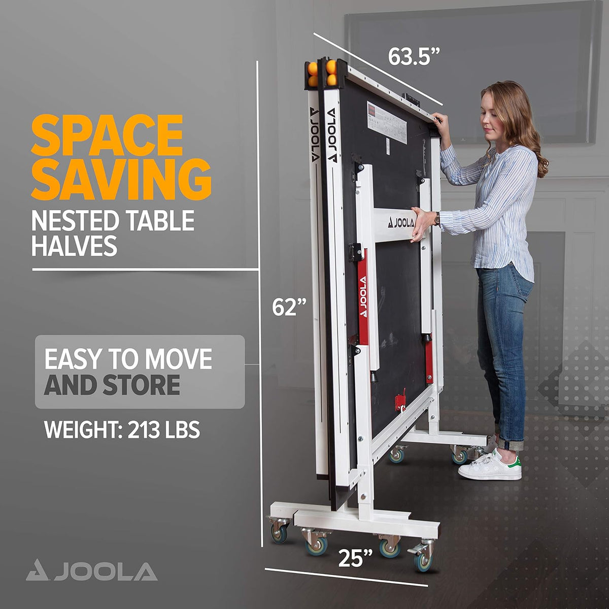 JOOLA Rapid Play 250 Table Tennis Table (25mm) product image