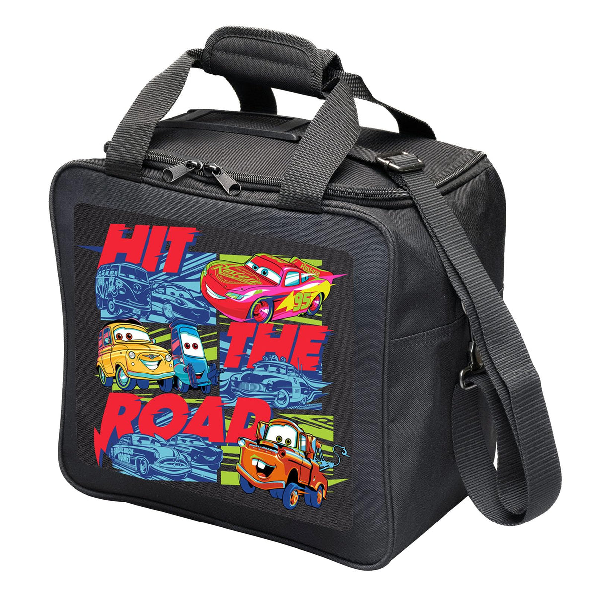 KR Strikeforce Cars Single Ball Tote Bowling Bag (Cars Hit The Road) - view 2