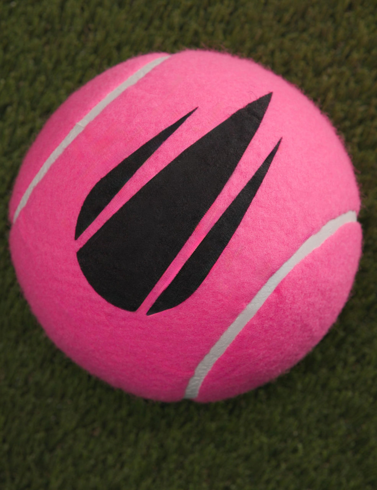 Wilson US Open Mini Jumbo Tennis Ball, 5 Inch, Pink - alternate view 4