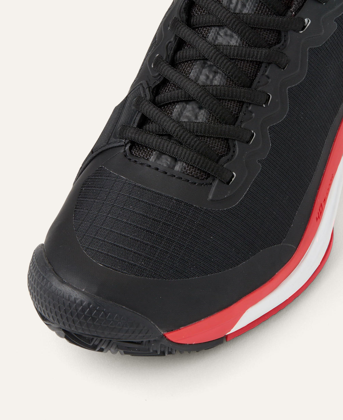 Wilson Rush Pro 4.5 Clay Mens Tennis Shoes, Black/Infrared/White - alternate view 8