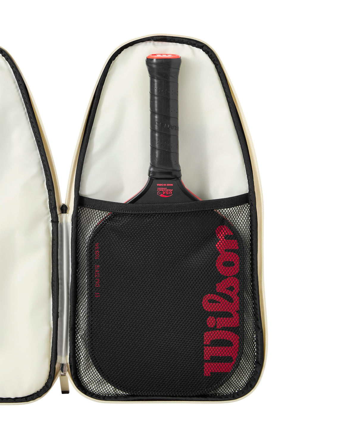 Wilson Pickleball Full Paddle Cover, Holds 1 Paddle, Blue/Cream - alternate view 3
