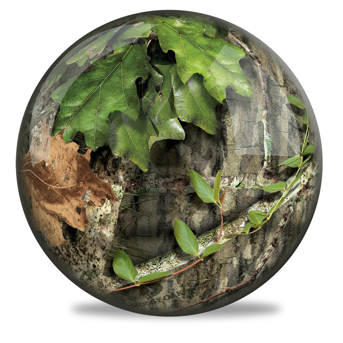 On The Ball Bowling Mossy Oak Turkey Hunting Obsession Bowling Ball Design - view 2