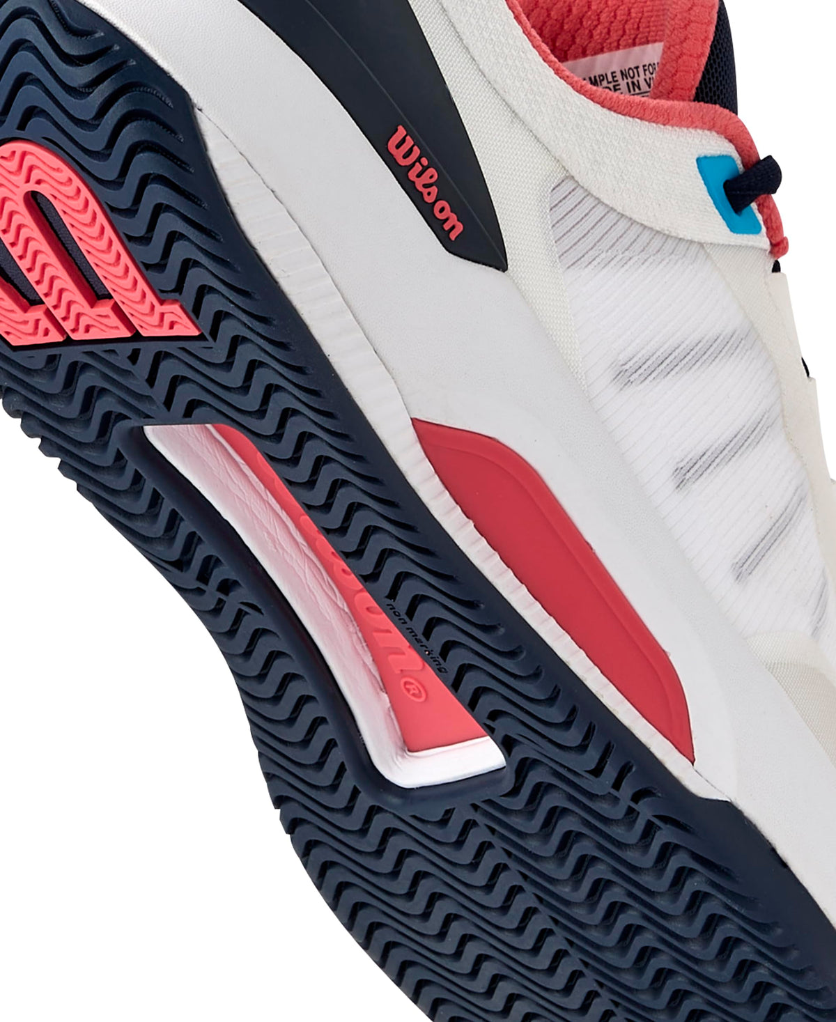 Wilson Intrigue Tour Womens Tennis Shoes, White/Navy Blazer/Dubarry - alternate view 1