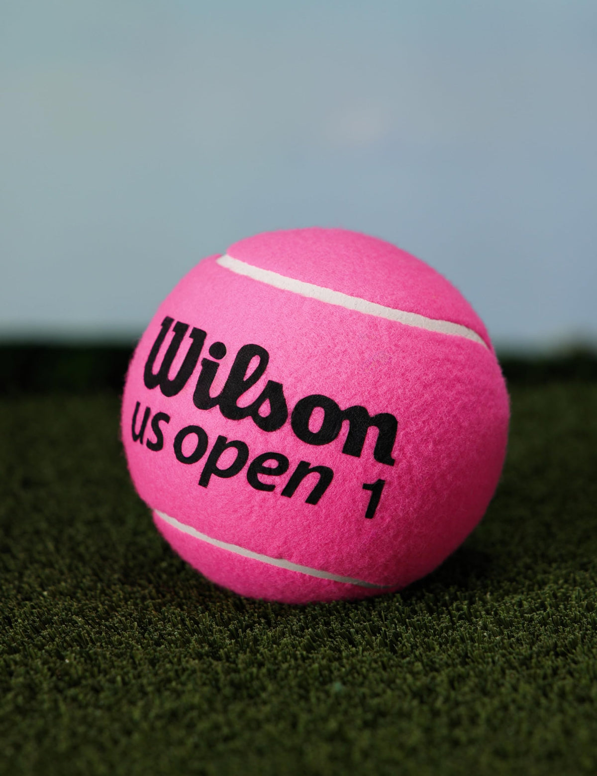 Wilson US Open 9 Inch Jumbo Tennis Ball, Pink - alternate view 2