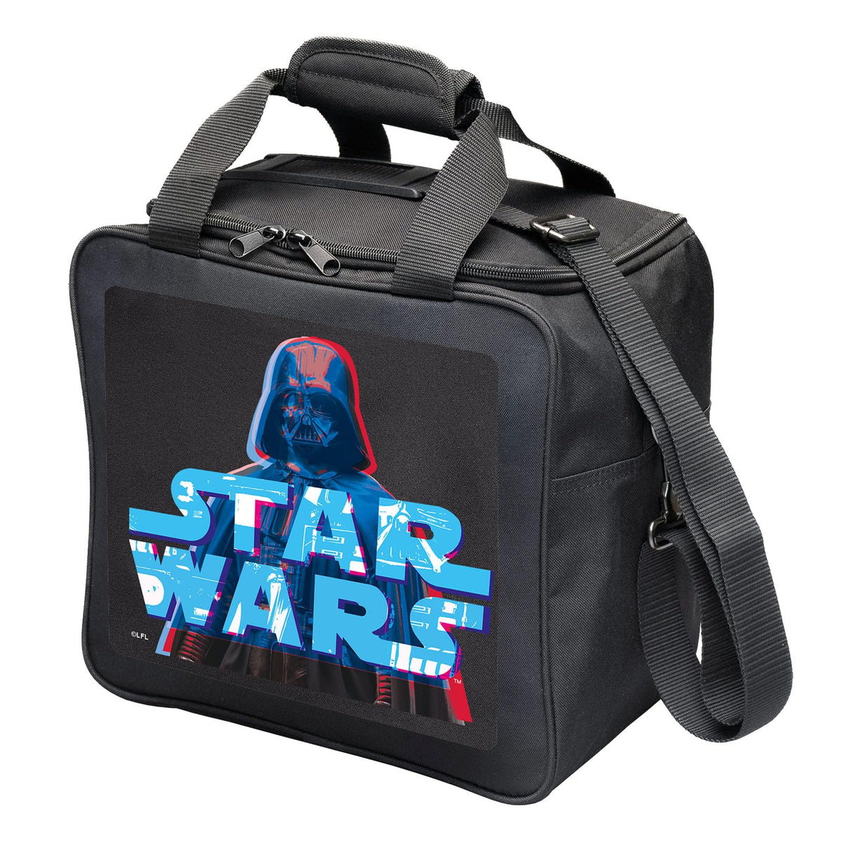 KR Strikeforce Star Wars Bowling Ball Tote Bag with Inside Shoe Storage and Side Accessory Pocket (Darth Vader V2) - view 2
