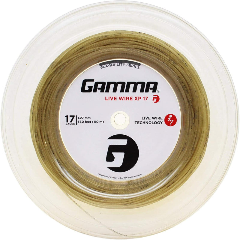 Reel of tennis racket string designed for enhanced comfort, power, and playability during matches.