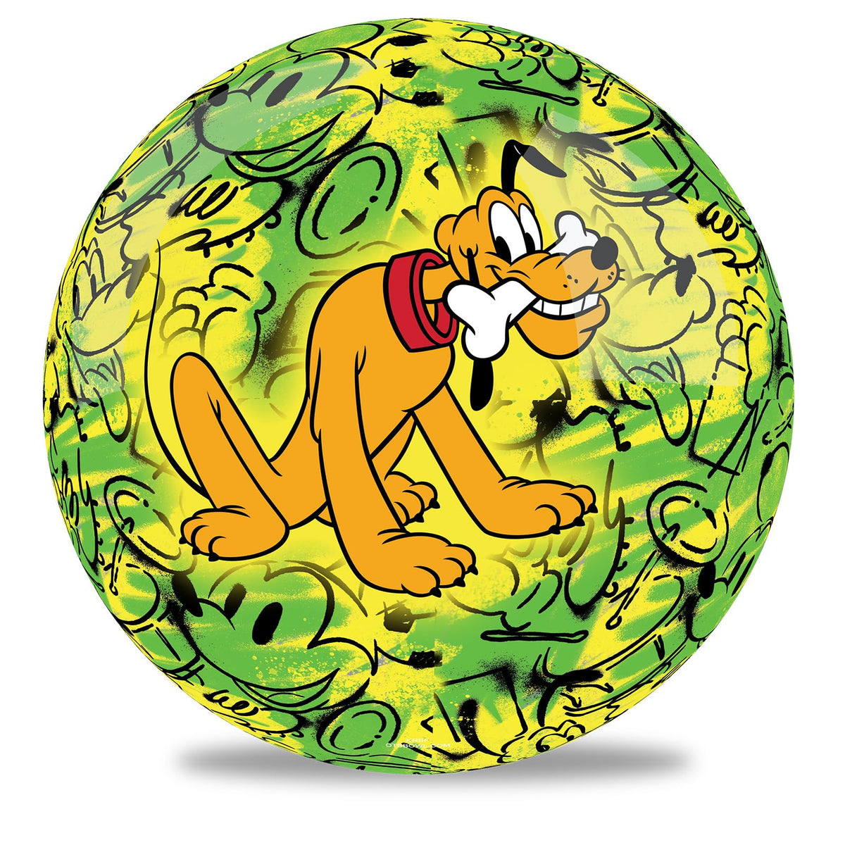 KR Strikeforce Disney Mickey & Friends Undrilled Pluto Bowling Ball (6, Pounds) - view 2