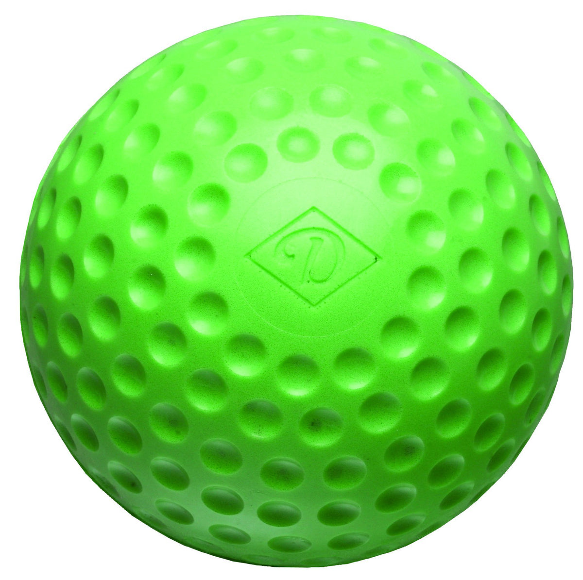 Diamond 12-Inch Lightweight Foam Dimpled Practice Softball, Dozen - front view