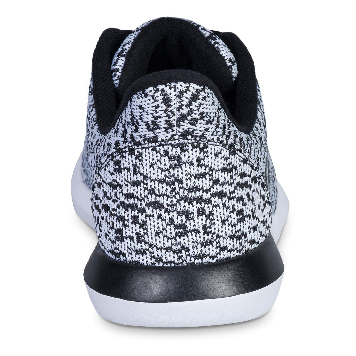 KR Strikeforce Lux Womens Athletic Bowling Shoes with a #8 Slide Pad on Both Shoes for Right or Left Handed Bowlers White/Black 7.0 Wide - view 4