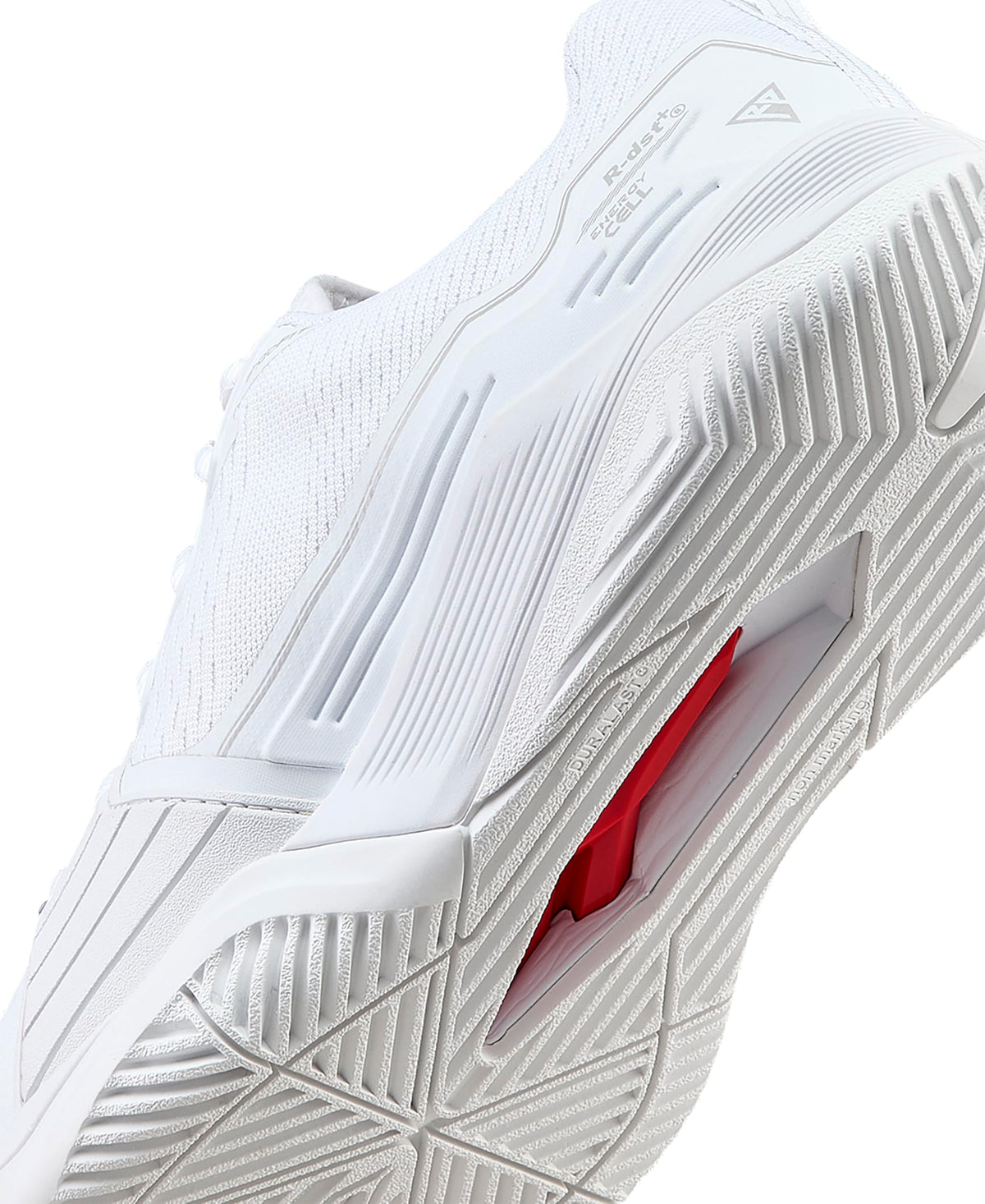 Wilson Rush Pro 4.5 Wide Toe Box Mens Tennis Shoes, White - alternate view 1