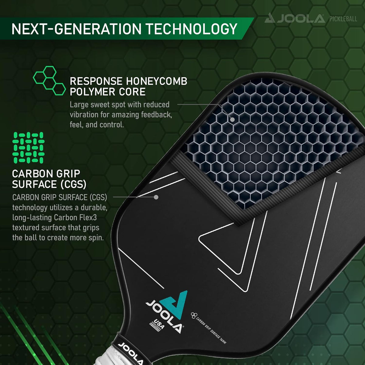 JOOLA Vision CGS 16mm Pickleball Paddle product image