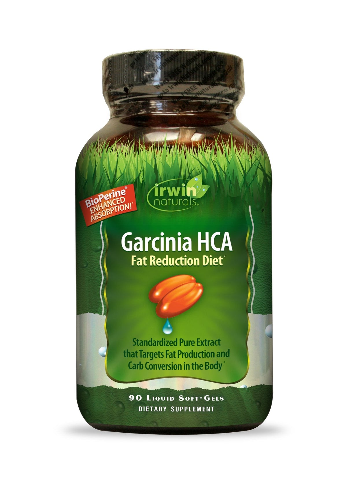 Irwin Naturals Garcinia HCA Fat Reduction Diet, 90 softgels