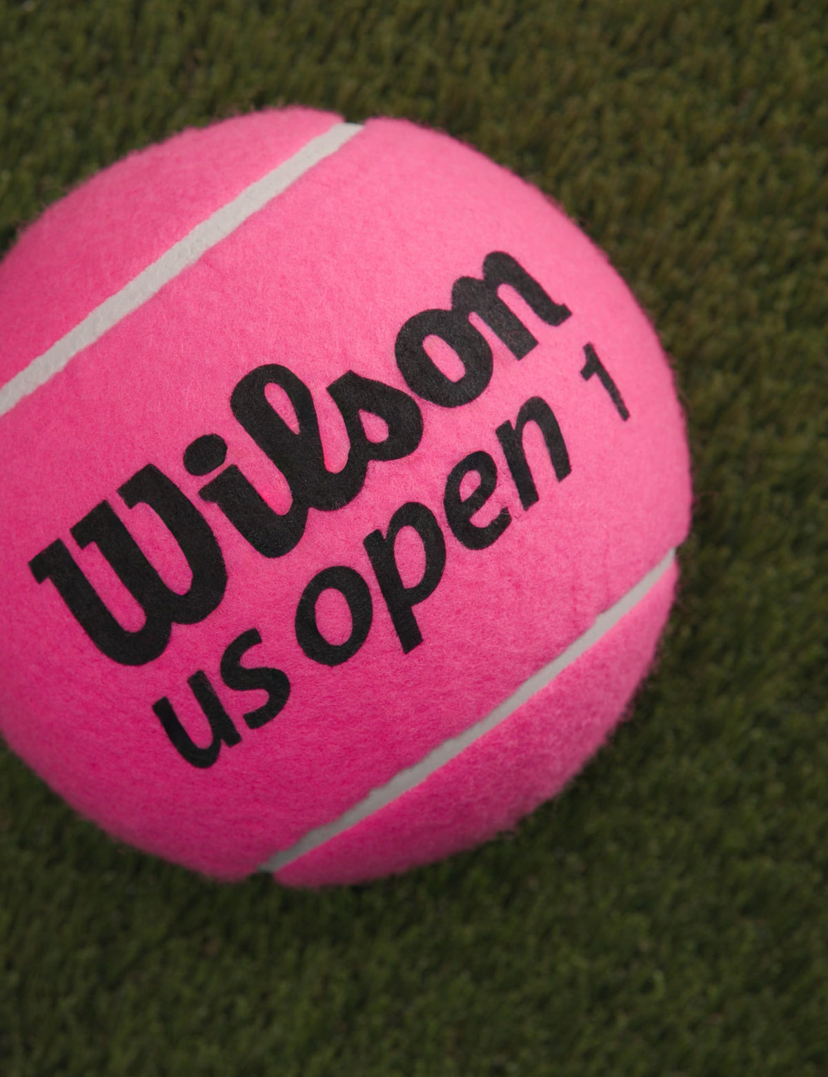 Wilson US Open 9 Inch Jumbo Tennis Ball, Pink - alternate view 3