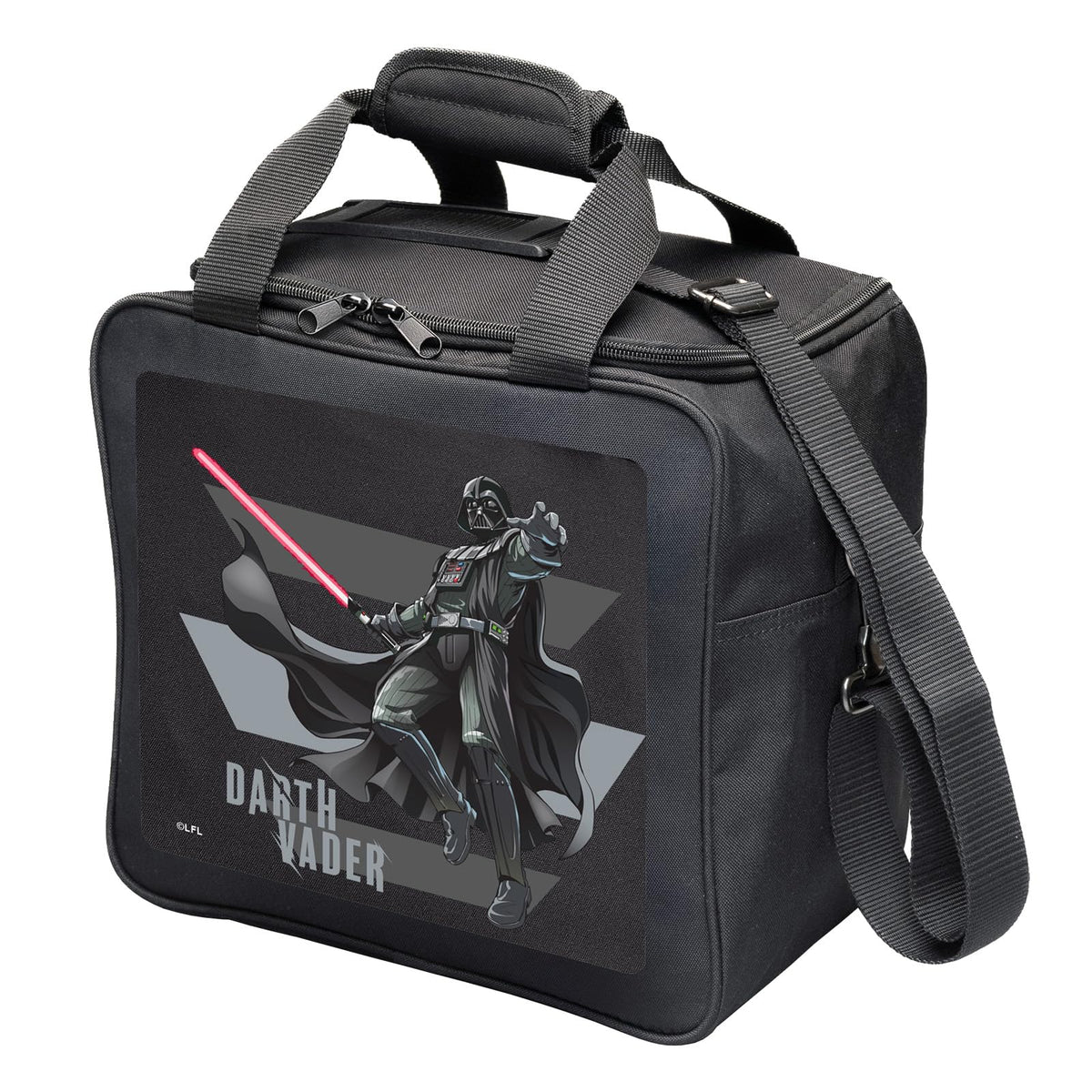 KR Strikeforce Star Wars Bowling Ball Tote Bag with Inside Shoe Storage and Side Accessory Pocket (Darth Vader) - view 2