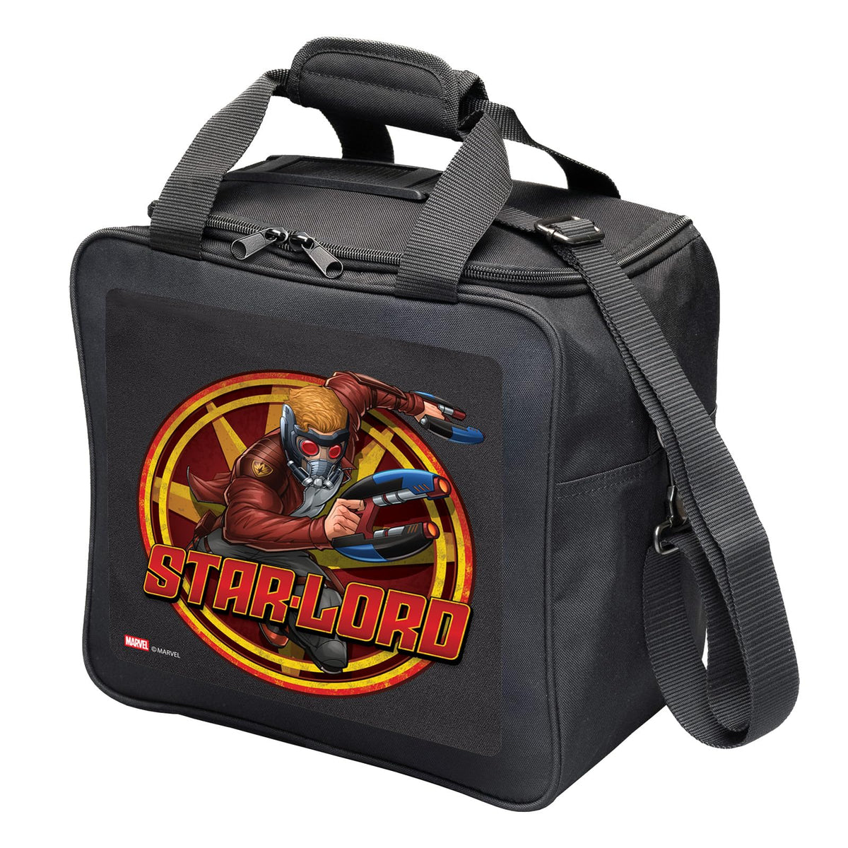 KR Strikeforce Marvel Bowling Ball Tote Bag with Inside Shoe Storage and Side Accessory Pocket (Star Lord) - view 2