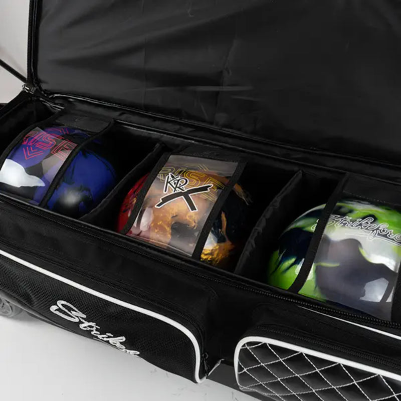 KR Strikeforce Royal Flush 3 Ball 360 Triple Roller Royal Bowling Bag