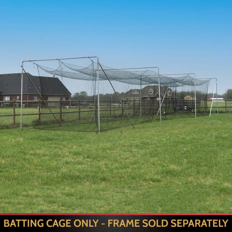Cimarron 70x14x12 #84 4.0mm Twisted Poly Batting Cage Net - Alternate View 4