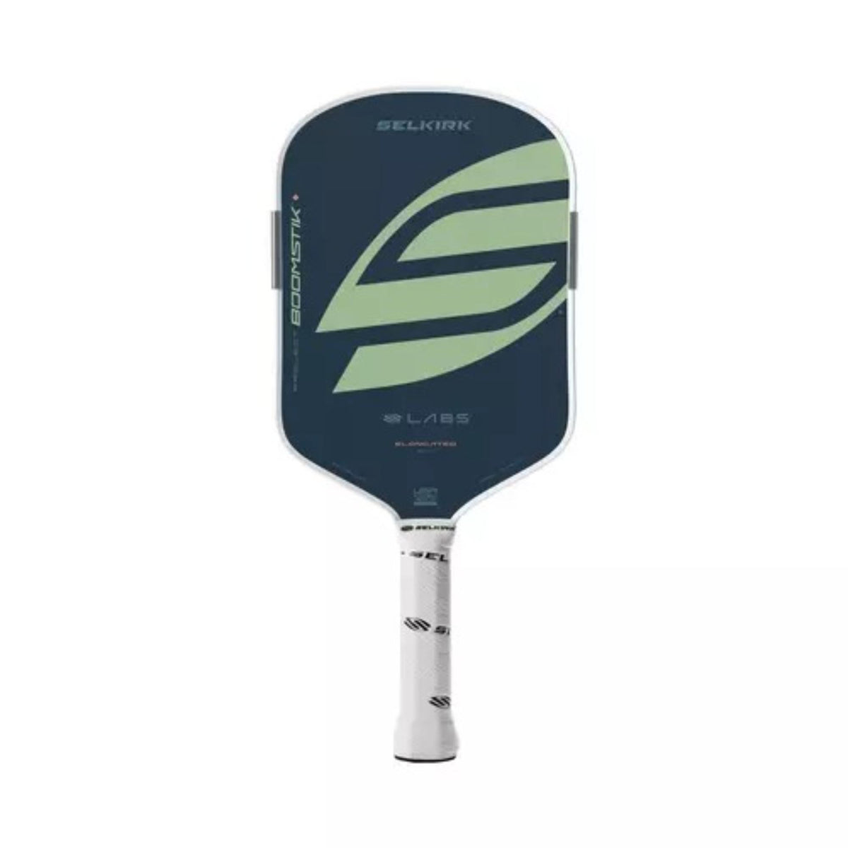 Selkirk LABS Project Boomstik Pickleball Paddle in Everglade - elongated front view