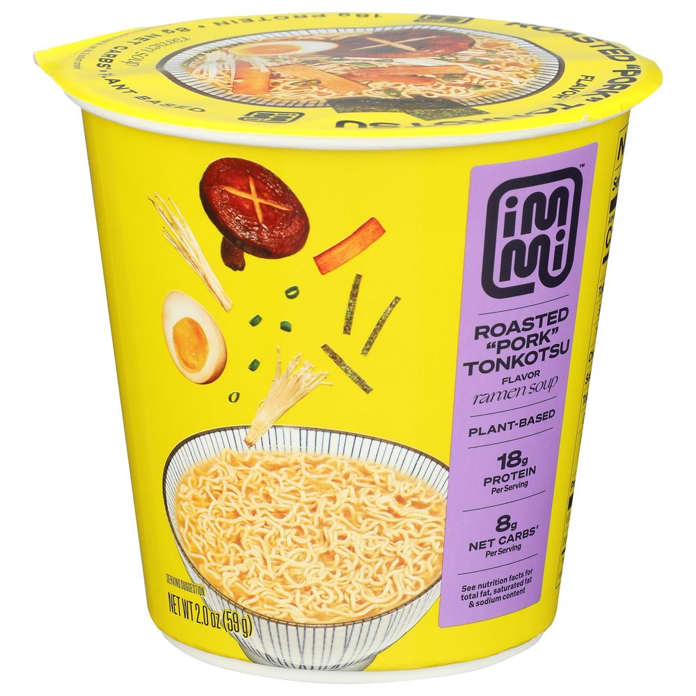 Immi Roasted Pork Tonkotsu Ramen, 2.4 oz (Case of 6)